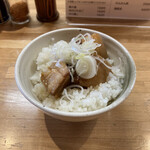 支那そば なかじま - 角煮ご飯