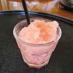 月見里 - H25夏　ルビーグレープフルーツのグラニテ