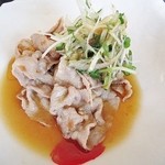 月見里 - H２５夏　豚肉の梅あんかけ