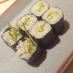 寿しの吉乃 - 山葵巻きをリクエストしました