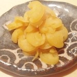 寿しの吉乃 - はりはり大根でお口直しです