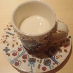 寿しの吉乃 - コーン（ﾋﾟｭｱﾎﾜｲﾄ）のスープです