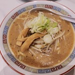 どさん子 - 元祖味噌ラーメン(730円)