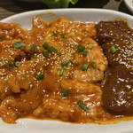 焼肉フランス人 - ミノ＆レバー