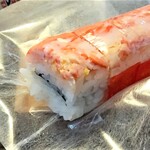 芝寿しのさと - 料理写真:紅ずわいがに棒寿司