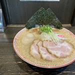 old school 中華そば Miya De La Soul - 特製背脂中華ソバ