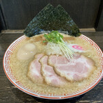 old school 中華そば Miya De La Soul - 特製背脂中華ソバ