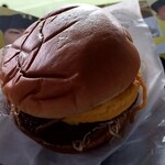 モスバーガー - 京セラドーム限定とんかつ＆焼きそばバーガー