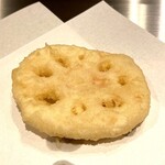 てんぷら 松月 - レンコン