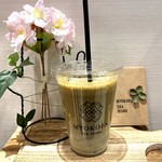 MYOKOEN TEA STORE - 濃いほうじ茶ラテ