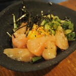 ほうせん - 鶏の日替りユッケ