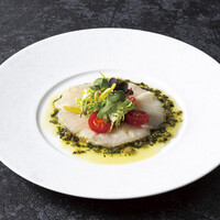 市場直送鮮魚のカルパッチョ