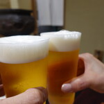 sushishumbinishikawa - ビールでかんぱ〜い♪