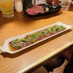 はたがやレバー - レバ刺し