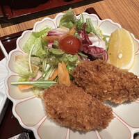 銀座　遠音近音 - 牡蠣フライ