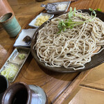 手打そば　もみじ野 - ざるそば　1,150円