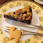 森のらくだ - ブルーベリータルトとらくだクッキー