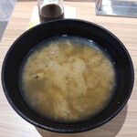 寿司おのざき - アサリの味噌汁