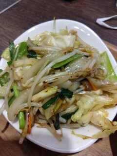 龍苑 - 野菜炒め