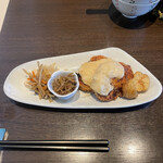 ゆず香 - 豚ヒレ肉のヒレカツ 新玉葱クリーム煮