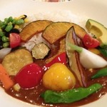 PPcurry - こちらの定番、野菜カレー
