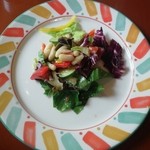 ロッシーニ - 前菜：いちご貝のサラダ