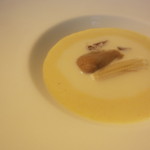 Chez Sugaya - スイートコーンとマチルダのスープ