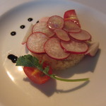 シェ・スガヤ - マグロとクスクスのサラダ仕立て