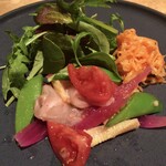 スペイン食堂 Estoy lleno - 長崎県産クエのドノスティア風サラダ