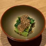 地葉はなれ - 2023.2.  菜の花の胡麻和え
      