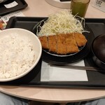 松のや - ロースかつ定食