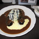 Bランチ(なすチーズカリー&ミニサラダ)