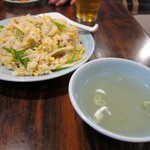 龍門 - チンジャオロース炒飯