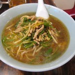 龍門 - ピーマン肉そば