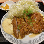食事処 あじもり - チキン南蛮＋ミニうどん
