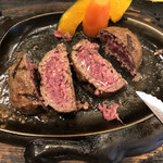 さわやか 長泉店 - さわやか独自の生でも食べられる挽肉