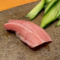 天寿し 京町店 - 鮪 大トロ 塩