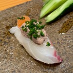 天寿し - 鯛 鯛の肝