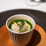 ラトリエ・ドゥ・ノト - 2023.3 牡蠣 春菊