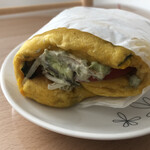 パン工房 ブランジェリーケン - 海老アボカド南瓜ラップ　370円