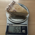 パン工房 ブランジェリーケン - 桜葉と桜餡　大納言白玉のチーズケーキ　410円