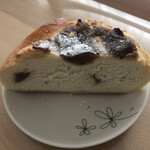 パン工房 ブランジェリーケン - マロンパイベーグル　断面