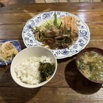 チェリー - ショウガ焼定食550円