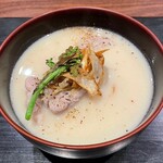 朝食 喜心 - 京白味噌の豚汁