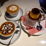 カフェ emo. エスプレッソ - カフェモカ、カプチーノ、プリン