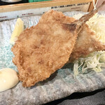 Nakameno Teppen - アジフライ定食980円