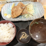 Nakameno Teppen - アジフライ定食980円