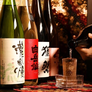為您準備了日本各地的日本酒和從超辣口到甜口的酒♪
