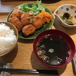 きょうや食堂 - "チキンカツ定食"