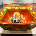 きう - ◆鰻蒸し・大根おろし・黒七味